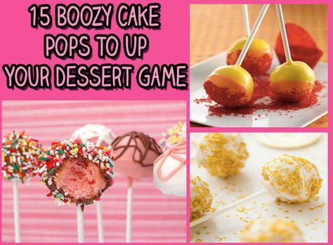 15 Boozy Cake Pops That'll Seriously Up Your Dessert Game Prosecco Cake, Alcohol Cake, Thing To Make, Delicious Clean Eating, Boozy Desserts, Cake Pop Recipe, Salty Cake, Almond Cakes, Bake Sale