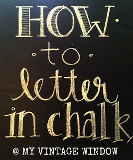 Do It Yourself Quotes, Letter Ideas, Chalkboard Lettering, Vintage Window, Chalk It Up, Chalkboard Art, Chalk Art, Crafty Craft, Crafty Diy