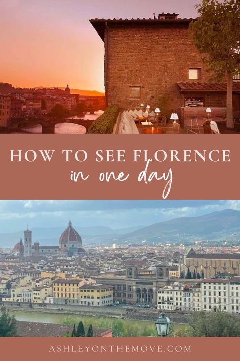 Discover the heart of the Renaissance in just 24 hours with our unforgettable guide to a day in Florence, Italy. Explore iconic landmarks, indulge in mouthwatering cuisine, and lose yourself in Italy's rich art and culture. Don't miss your chance to make this dreamy day in Florence a lifelong memory. One Day In Florence, Tuscany Wine, Visit Florence, Arno River, Rich Art, Travel Jobs, Uffizi Gallery, Italy Travel Tips, Lose Yourself