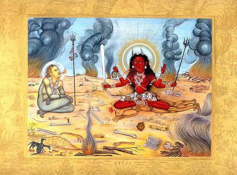 Devi Bhairavi - The Most Powerful Tantric Goddess Bhairavi Devi, The Goddess, India Art, Shiva, India, Art