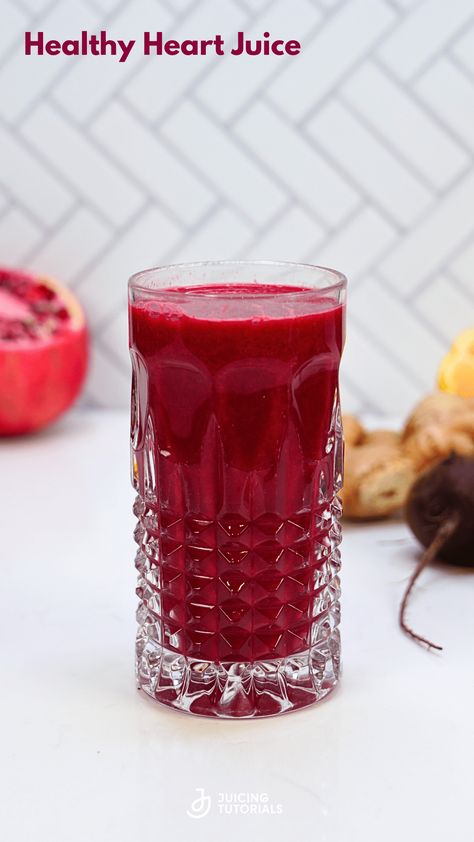 Healthy Heart Juice – Juicing Tutorials Heart Healthy Diet Recipes, Best Juicing Recipes, Heart Blockage, Diet Schedule, Heart Healthy Diet, Heart Food, Healthy Lifestyle Habits, Cleanse Recipes, Healthy Heart