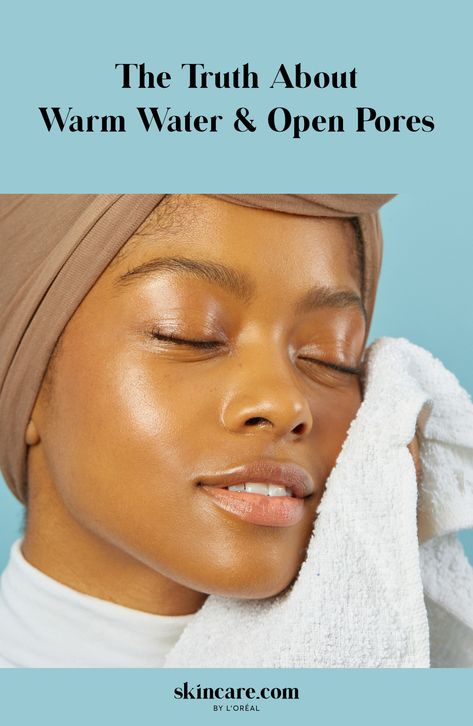 The Truth About Whether Pores Open With Warm Water Reduce Pores On Face, Close Face Pores, Face Mask For Open Pores Oily Skin, Skin Care For Open Pores, Products For Large Pores Skincare, How To Close Open Pores On Face, Skincare Large Pores, Open Pores On Face, Skin Care Myths