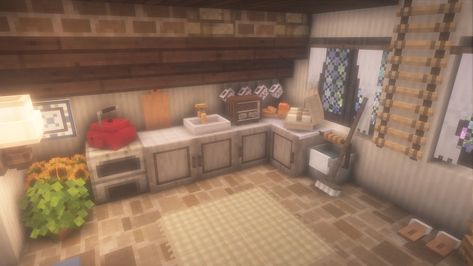 a cottage with sewing studio for the seamstress who lives here! #minecraft #minecraftaesthetic #aestheticminecraft #cottagecoreminecraft #cutecottage #sewingstudio Cottagecore Town, Aesthetic Minecraft Builds, Minecraft Cottagecore, Cottagecore Minecraft, Minecraft Interior, Cute Cottage, Texture Packs, Sewing Studio, Minecraft