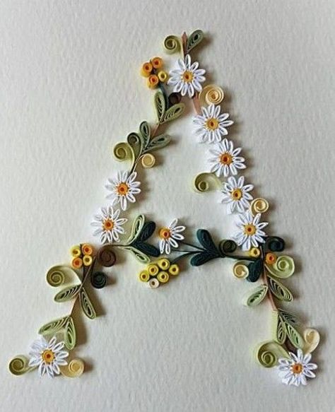 Quilling Paper Art/very beautiful paper craft Diy Quilling Crafts, Quilling Flower Designs, Quilling Letters, Paper Quilling For Beginners, Diy Paper Flowers, Paper Quilling Flowers, Paper Quilling Cards, Paper Quilling Jewelry, Quilling Work