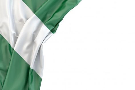 Flag of nigeria Premium Photo | Premium Photo #Freepik #photo #banner #flag #space #sign Flag Of Nigeria, Nigerian Independence Day, Nigeria Independence Day, Nigerian Flag, Coreldraw Design, Bright Paint Colors, Nigeria Flag, Birthday Background Design, Independence Day Background