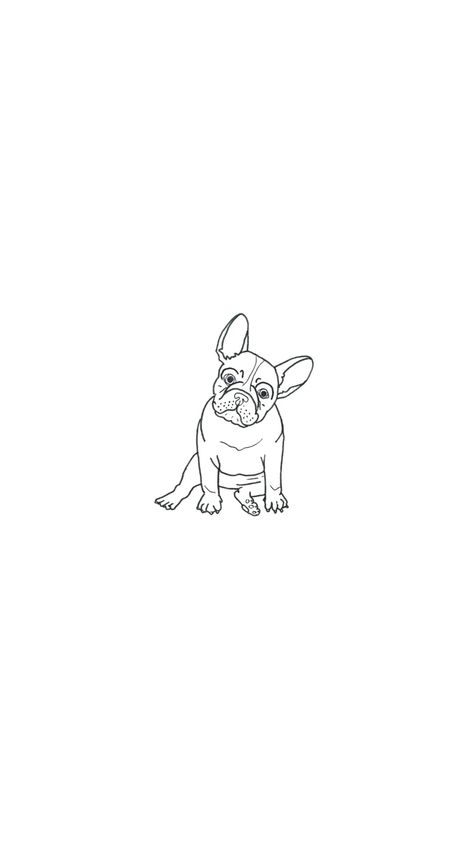 Frenchie Tattoos Outline, French Bulldog Outline Tattoo, French Bulldog Tattoo Minimalist, Frenchie Tattoo Outline, French Bulldog Outline, French Bulldog Tattoos, Frenchie Tattoos, France Tattoo, French Bulldog Drawing