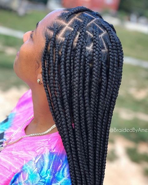 Knotless Braids For Black Women, Med Knotless Braids, Medium Knotless Braids Hairstyles, Hairstyles Ideas For Long Hair, Medium Knotless Box Braids, Hairstyles For Thinning Hair, Medium Knotless, For Long Hair Hairstyles, Ideas For Long Hair