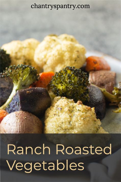 Ranch Roasted Vegetables, Seasoned Roasted Vegetables, Ranch Vegetables, Ranch Dressing Mix Recipe Dry, Season Mixes, Ranch Dressing Mix Recipe, Roasted Vegetables Seasoning, Healthy Side Recipes, Vegetable Marinade