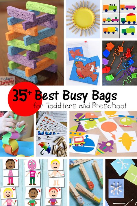 Busy Bags For Preschoolers, Busy Bags For Toddlers, Fidget Ideas, Toddler Busy Bags, Education Preschool, Activity Bags, Quiet Time Activities, Busy Boxes, Quiet Activities