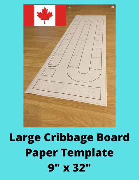 Cribbage Board Diy, Cribbage Rules, Large Cribbage Board, Cribbage Table, Cribbage Board Template, Diy Outdoor Games, Shed Backyard, Playhouse Plan, Thumb Tack