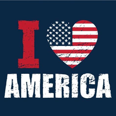 I ♥ America I'm so glad this says America. I'm not into 'merica. Its America.....thank you military for sacrificing your lives for us to live another day Love America, I Love America, American Flag, Flag, I Love, Black