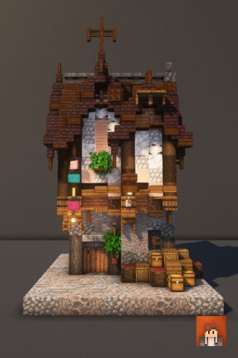 Tutor Style Minecraft House, Minecraft Tailor Shop, Minecraft Victorian Builds, Minecraft Row Houses, Medieval Tavern Minecraft, Small Mc House, Minecraft Medieval Street, Inn Minecraft, Victorian Minecraft Houses