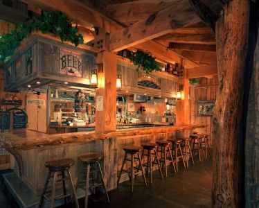 Interior of Bridgetender | Courtesy of Bridgetender Tavern Lake Tahoe Restaurants, Top 10 Restaurants, Paradise Falls, North Lake Tahoe, Tahoe City, Cafe Concept, Grill Restaurant, Rustic Bar, Restaurant Concept