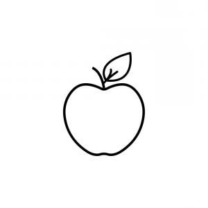 Apple Line Drawing, Tattoo Apple, Tattoo Sizes, Apple Tattoo, Apple Vector, Custom Guitar Picks, Graduation Cap Toppers, Good Presentation, Apple Fruit