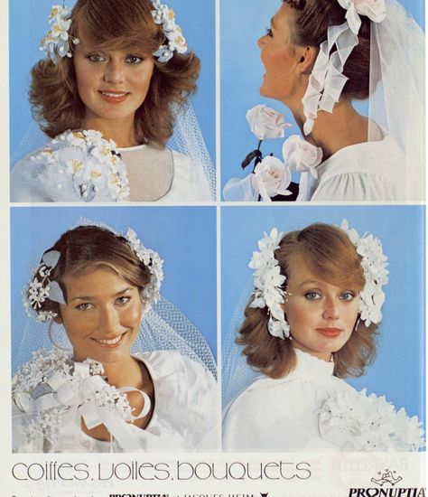 1960s Wedding Hair With Veil, 1960s Wedding Hair, 80s Wedding, 1960s Wedding, Bride Head, Retro Bride, Vice City, Gibson Girl, Blush Bride