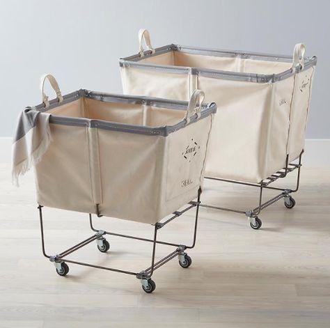 The Makers Behind AutoCamp Cape Cod | AutoCamp Lakehouse Plans, Grey Laundry Basket, Steele Canvas, Industrial Laundry, Laundry Hamper With Lid, Brat Pack, Laundry Cart, Laundry Bin, Reach In Closet