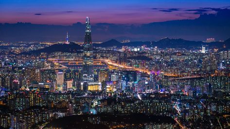 Seoul city at night time lapse. Aerial view and buildings with Downtown skyline Stock Footage #AD ,#time#lapse#Aerial#Seoul Seoul Aesthetic Wallpaper Night, 7 11 Aesthetic Night, Aesthetic Wallpaper Night Sky, Seoul Aesthetic Wallpaper, Korea Seoul Aesthetic, South Korea Seoul Aesthetic, Wallpaper Night Sky, Seoul Aesthetic, Seoul Skyline