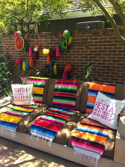 Kara's Party Ideas Three-esta 3rd Birthday Fiesta | Kara's Party Ideas Mexican Pool Party Ideas, Dos Birthday Party Fiesta, Three Amigos Birthday Party, Backyard Fiesta Theme Party, Three Esta Birthday Party Ideas, Mexico Birthday Party Ideas, Three Esta Party Ideas, Threesta Birthday Party Girl, Adios Dos Birthday Party