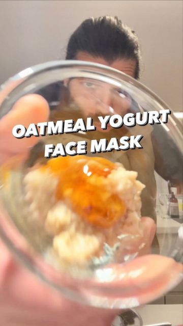 Honey Magic, Oats Face Mask, Oatmeal How To Make, Yogurt Face Mask, Creative Explained, Yogurt Mask, Yogurt Honey, Oatmeal Yogurt, Body Tips