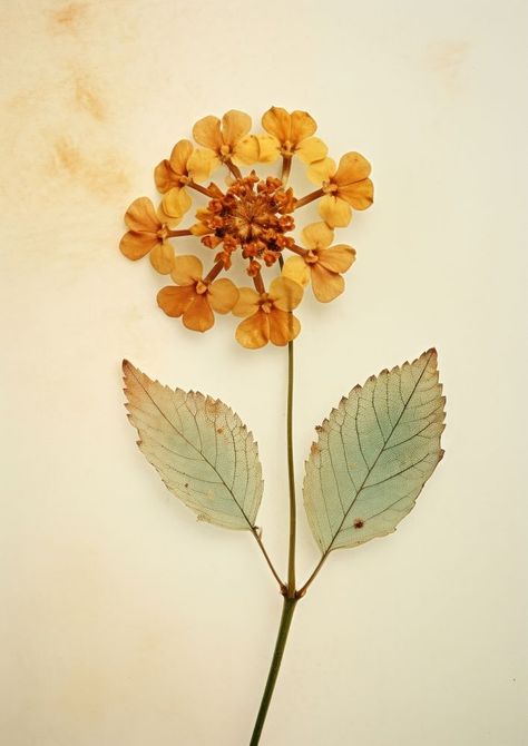 Real pressed a single Lantana flower plant petal leaf. AI generated Image by rawpixel. | free image by rawpixel.com / Boom Lantana Flower, Lantana Plant, Plant Aesthetic, Flower Plant, Download Free Images, Pressed Flower, Paper Background, Royalty Free Photos, Free Image