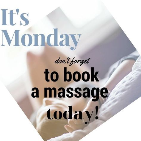 It's Monday don't forget to 📖 book your 💆 ALaura Massage! Call (850) 293-9602 #onsite #massagetherapy #investinyou Monday Schedule, Massage Therapy Quotes, Spa Quotes, Message Therapy, Massage Images, Massage Marketing, Massage Pictures, Massage Quotes, Massage Therapy Business