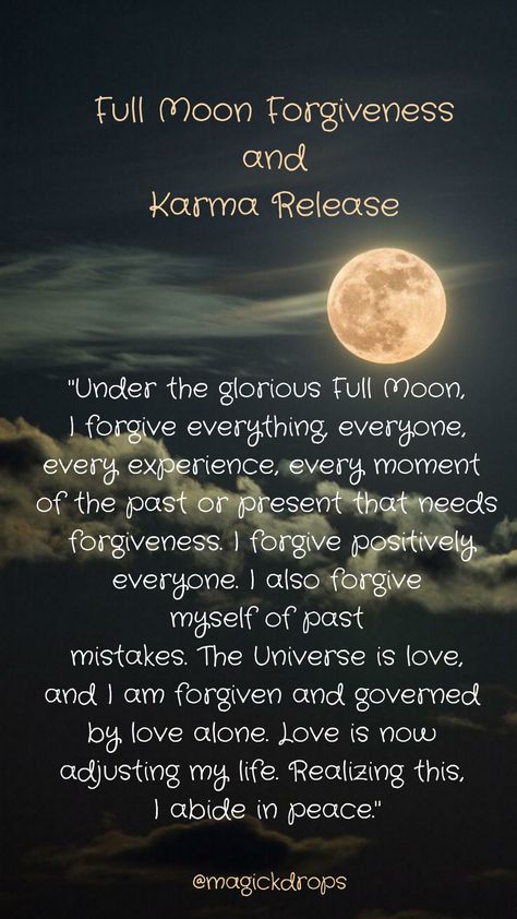 Full Moon Prayer, Neo Paganism, Magic Spell Words, Full Moon Release, Full Moon Quotes, Evil Words, Full Moon Meditation, Moon Chart, Law Of Love