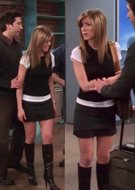 Estilo Rachel Green, Rachel Green Style, Rachel Green Outfits, Jenifer Aniston, 90s Inspired Outfits, Outfits 90s, Tv Show Outfits, Outfit 90s, 90s Fashion Outfits