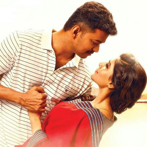 #thalapathy #samantha #theri #vijay #atlee #gvprakash Theri Movie Images Hd, Theri Vijay, Vijay And Samantha, Vijay Samantha, Dil Raju, Vijay Actor Hd Images, Beauty And The Beast Movie, Cute Movie Scenes, Samantha Images