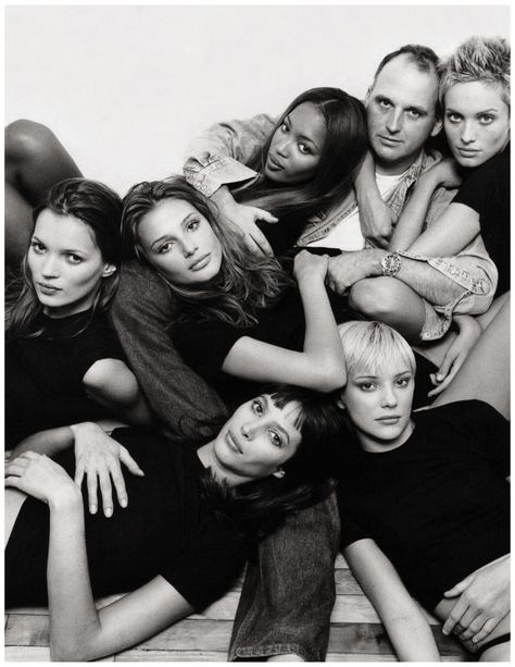 Bridget Hall, Sam Mcknight, Super Models, Peter Lindbergh, Christy Turlington, Naomi Campbell, Kate Moss, Models, Couple Photos