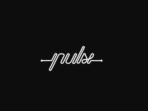 Browse thousands of Pulse Logo images for design inspiration | Dribbble Pulse Logo Design, Pulse Logo, Web Design Typography, Media Logo, Branding Website Design, Website Branding, Logo Images, Branding Design Logo, Typography Design