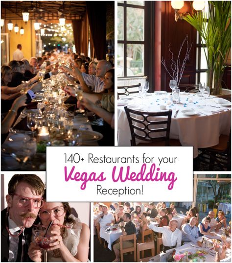 Over 140 Vegas Restaurants Perfect for Hosting Your Wedding Reception! Full list: http://bit.ly/19BGTjq Vegas Wedding Reception Ideas, Las Vegas Wedding Reception, Vegas Wedding Reception, Vegas Wedding Venue, Las Vegas Wedding Venue, Wedding Reception Dinner, Top 10 Restaurants, Vegas Restaurants, Las Vegas Restaurants