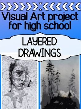 High School Art Final Project, Advanced Drawing Projects, Advanced Art Projects High School, High School Drawing Projects, Layers Drawing, Teaching Creativity, Line Art Projects, High School Drawing, High School Project Drawing Middle School Art Lesson, High School Art Final Project, High School Drawing Projects, School Drawing Ideas, Layers Drawing, Advanced Art Projects, Pencil Crayon Art, Teaching Creativity, High School Projects