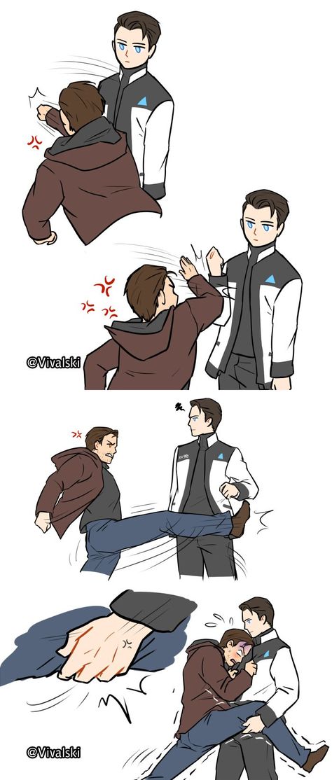 "Adapting to human unpredictability is one of my features" #DetroitBecomeHuman #900gavin Gavin Detroit Become Human, Dbh Gavin, Connor X Markus, Rk900 X Gavin, Detroit Become Human Connor X Markus, Connor Dbh, Human Connor Dbh Fanart, Conor Detroit Become Human Fanart, Detroit Being Human Gavin