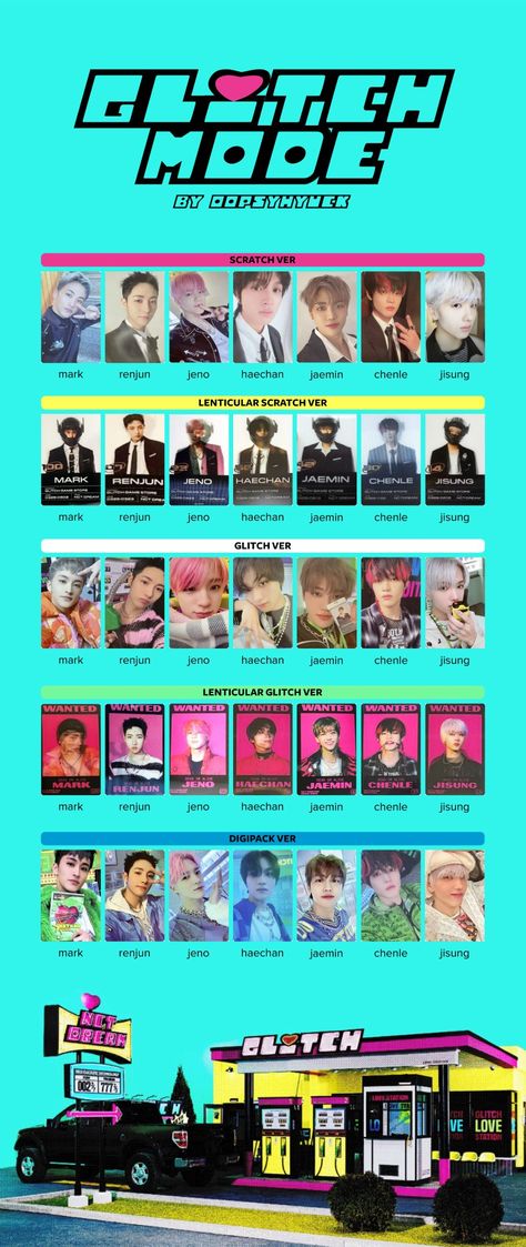 caitlin on Twitter: "complete glitch mode photocard template (with lenticulars) also download here: https://t.co/jZgQw9pPEz… " Nct Dream Glitch Mode, Glitch Mode, Photocard Template, Photo Card Template, Park Ji Sung, Candy Cards, Picture Credit, Game Store, Hd Photos