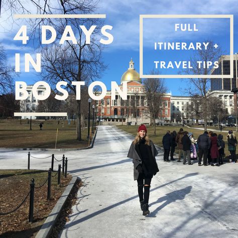 4 days in Boston – full itinerary and travel tips Boston In July Outfits, 4 Days In Boston, Day Trip To Boston, Boston Packing List, Girls Trip Boston, Boston Itinerary 3 Days, Boston One Day Itinerary, 3 Day Boston Itinerary, Boston Itinerary