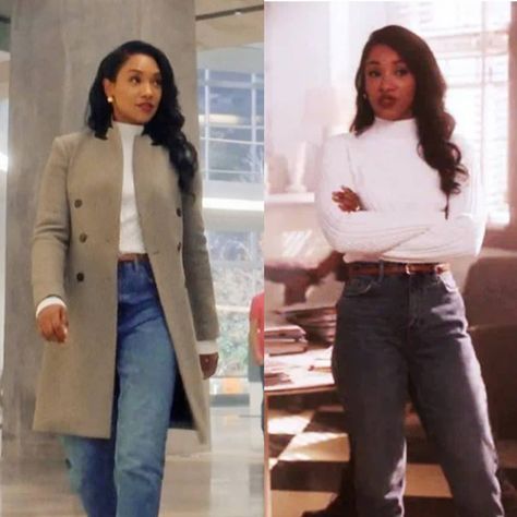 291 Likes, 2 Comments - Queen Candice Kristina Patton (@queen.candicekp) on Instagram: “She looked good throughout this whole episode ❤” Iris West Outfits, Iris West Allen, Tv Clothes, Meagan Good, Iris West, Smart Outfit, Movies Outfit, Cute Comfy Outfits, Fashion Tv