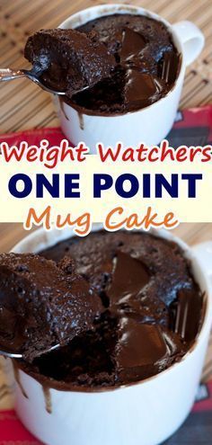 Weight Watcher Mug Cake, Weight Watcher Desserts, Weight Watchers Meal Plans, Ww Food, Weight Watcher Meals, Weight Watchers Snacks, Weight Watchers Food, Weight Watchers Recipes Desserts, Cake Homemade