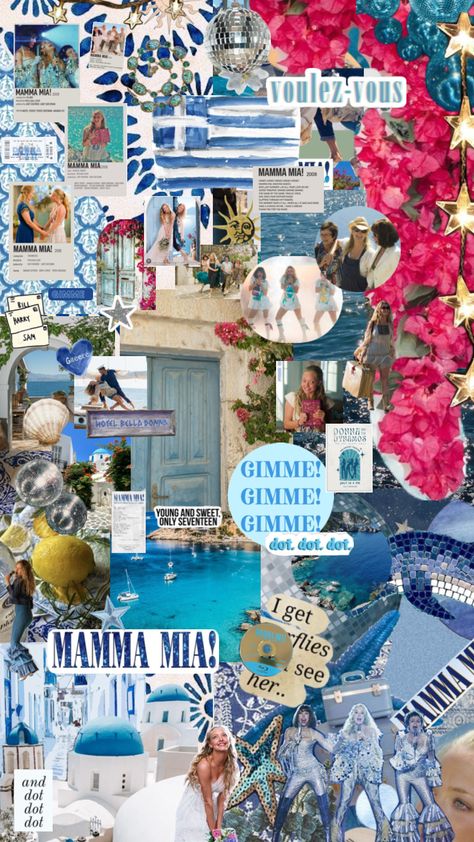 Mamma Mia Collage, Mamamia Aesthetic, Mia Core, Mia Vibes, Mia Aesthetic, Ombre Wallpaper Iphone, Ombre Wallpaper, Tablet Wallpapers, Summer Wallpapers