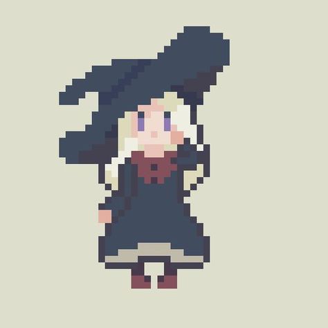 A Cute Witch Art Lovers, Pixel Art, Art Images, Color Palette, Witch, Art