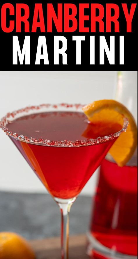 Cheers to elegance and flavor with our Cranberry Martini recipe! A perfect fusion of cranberry-infused vodka and cranberry juice, this vibrant Crantini is the ultimate cocktail for your holiday gatherings. Whether it's Christmas, Thanksgiving, or a special occasion, this stunning drink will captivate your guests. Click to learn how to mix this sophisticated, fruity cocktail that's as visually appealing as it is delicious! Crantini Recipe Cocktails, Cranberry Martini Vodka, Cranberry Martini Recipes, Crantini Recipe, Cranberry Vodka Recipe Cocktails, Vodka And Cranberry Juice, Cranberry Martini, Vodka Mixed Drinks, Cranberry Juice And Vodka