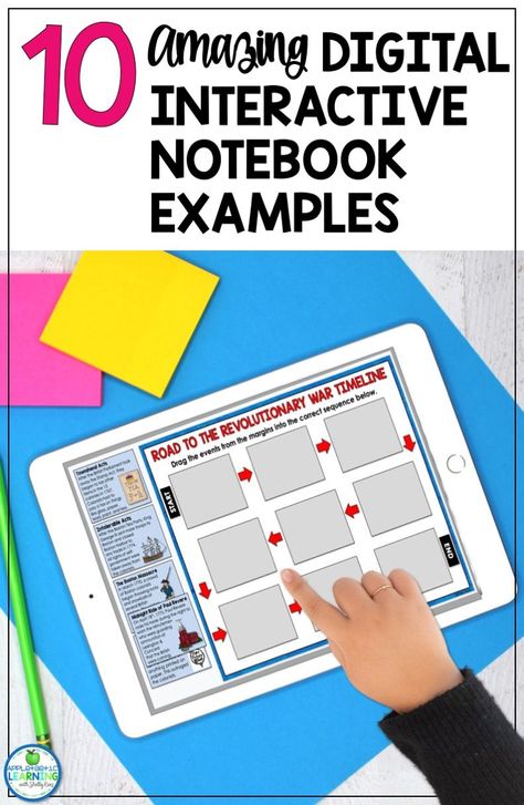 Digital interactive notebooks are great for any subject area. They are the perfect way to get your students engaged in note-taking in fun and interactive ways they will love. Digital interactive notebooks are perfect for social studies, math, reading, and so much more. Start out your year with digital interactive notebooks for your students to use all year long. You will love how easy digital interactive notebooks are for you to read and review. #DigitalInteractiveNotebooks #InteractiveNotebooks Asl Classroom, Tutoring Resources, Organizing Printables, Interactive Notebooks Social Studies, Readers Notebook, Digital Interactive Notebook, Interactive Notes, Social Studies Notebook, Virtual Teaching