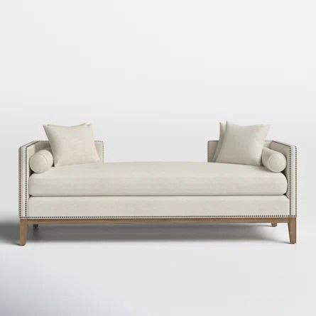 Joss & Main Gladwell Chaise Lounge | Wayfair Chaise Lounge Living Room, Storage Chaise Lounge, Chaise Lounge Bedroom, Modern Chaise Lounge, Upholstered Chaise Lounge, Upholstered Chaise, Storage Chaise, Living Room Furniture Chairs, Chaise Lounge Chair