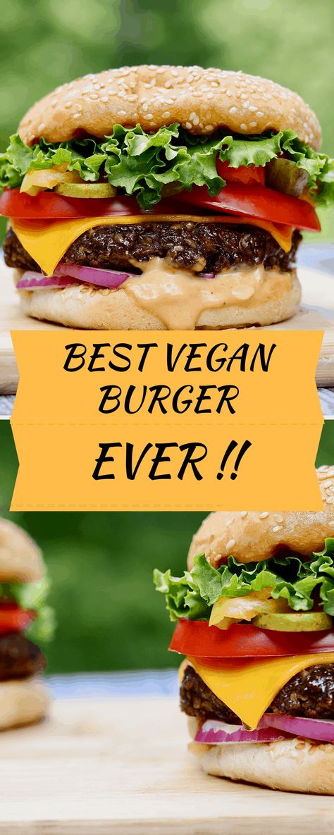 Best Vegan Burger Recipe, Best Vegan Burger, Seitan Burger, Vegan Burger Recipe, Veggie Burgers Recipe, Vegan Burger, Chickpea Recipes, Burger Recipe, Best Vegan Recipes