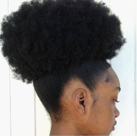 Puff Styles, Beautiful Black Hair, Quick Natural Hair Styles, 4c Natural, Beautiful Natural Hair, Pelo Afro, 4c Natural Hair, Natural Hair Beauty, Pinterest Hair