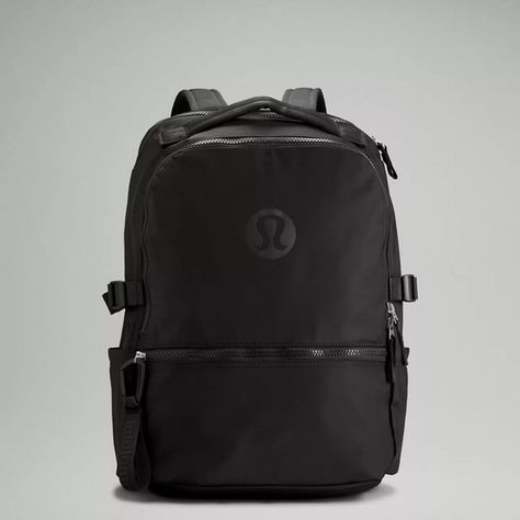 Lululemon new crew backpack NWT Lulu Logo, Lululemon Backpack, Lululemon Bags, Key Clip, Water Repellent Fabric, State Of Mind, Casual Fit, Lululemon Women, Outdoor Accessories