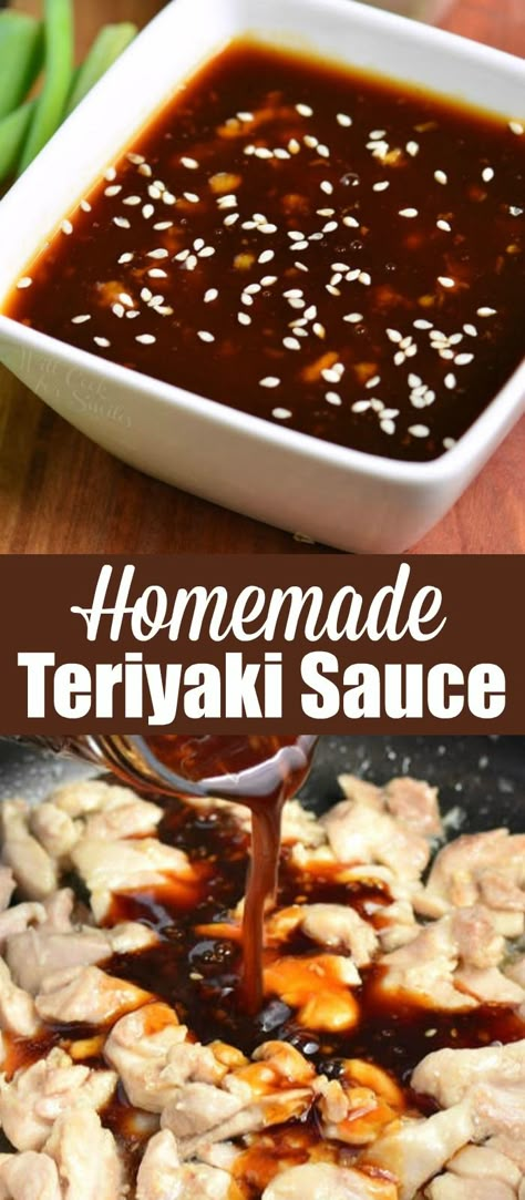 Easy Teriyaki Sauce, Easy Teriyaki Sauce Recipe, Make Teriyaki Sauce, Teriyaki Sauce Recipe, Teriyaki Recipe, Chicken Teriyaki Recipe, Gluten Free Soy Sauce, I Heart Naptime, Chicken Teriyaki