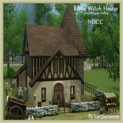 Little Witch House Sims 3 Supernatural, Adventurer's Guild, Ts3 Cc, Sims Houses, Homes Ideas, Magic House, Houses Ideas, Sims Ideas, Sims 4 House Design