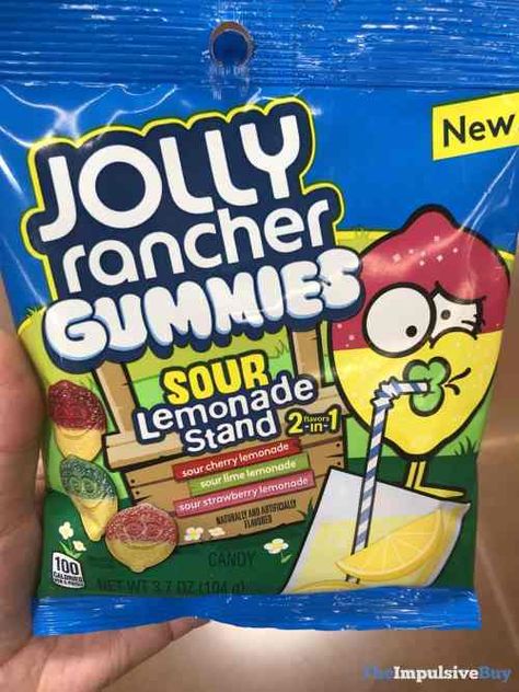 Jolly Ranchers Candy, Lime Lemonade, Cherry Lemonade, Peg Bag, Chewy Candy, Sour Taste, Jolly Rancher, Sour Cherry, Bag Pack