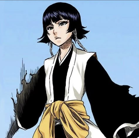 Soifon Bleach Icons, Soi Fon Pfp, Sui Feng Bleach, Bleach Soifon, Soifon Bleach, Bleaching Black Hair, Anime Mbti, Bleach Girls, Bleach Women