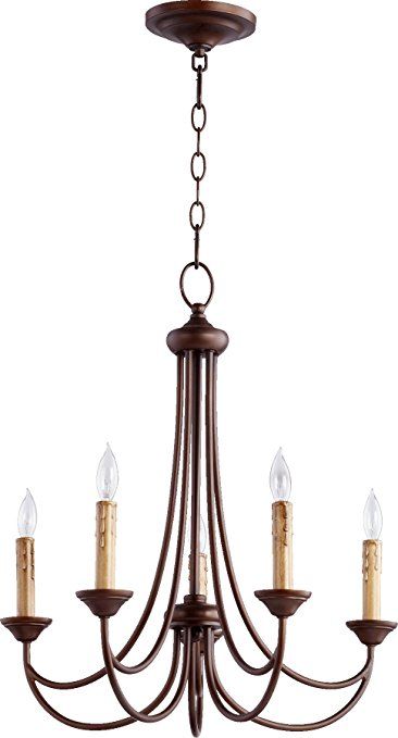 Quorum Lighting, Candelabra Chandeliers, Dripping Candles, Bronze Chandelier, Candle Style Chandelier, Candle Chandelier, 5 Light Chandelier, Mini Chandelier, Chandelier Style